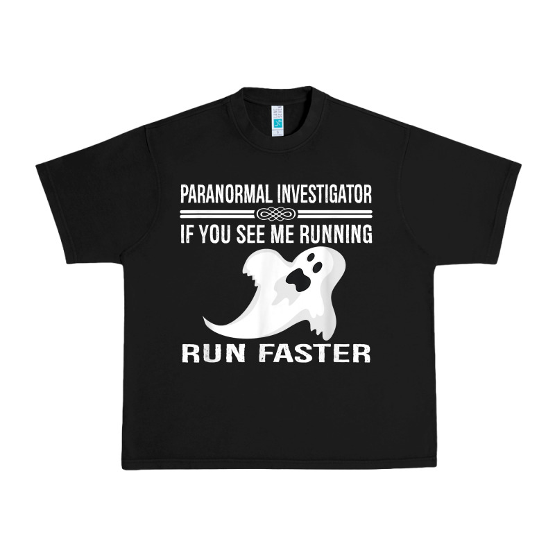 Paranormal Investigator Ghost Hunting T Shirt Urban Heavy Tee by linhVisuals | Teevron