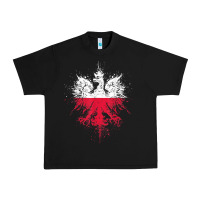 Black polish eagle  polish pride  polish flag  polish t shirt Urban Heavy Tee - linhVisuals