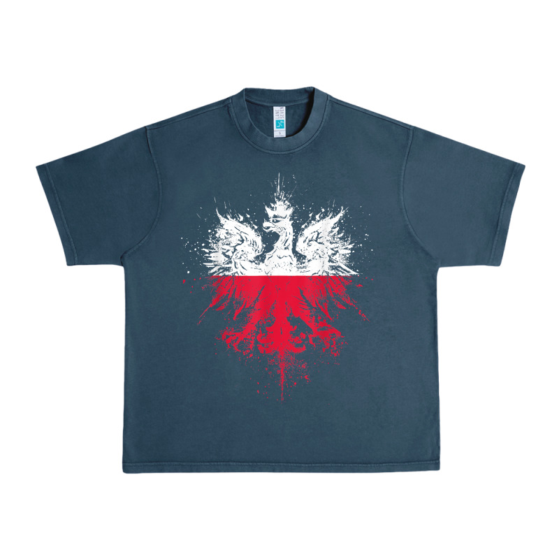 Polish Eagle  Polish Pride  Polish Flag  Polish T Shirt Urban Heavy Tee by linhVisuals | Teevron