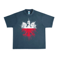 Midnight Navy polish eagle  polish pride  polish flag  polish t shirt Urban Heavy Tee - linhVisuals