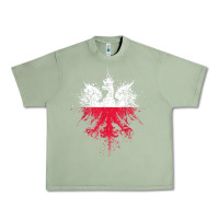 Oil Green polish eagle  polish pride  polish flag  polish t shirt Urban Heavy Tee - linhVisuals