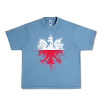 Pebble Blue polish eagle  polish pride  polish flag  polish t shirt Urban Heavy Tee - linhVisuals