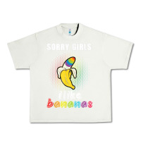 Pistachio mens sorry girl i like bananas funny lgbt gay pride tshirt gifts Urban Heavy Tee - linhVisuals