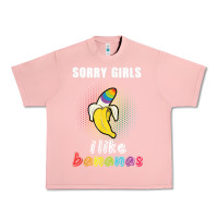 Salmon mens sorry girl i like bananas funny lgbt gay pride tshirt gifts Urban Heavy Tee - linhVisuals