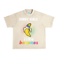 Sandshell mens sorry girl i like bananas funny lgbt gay pride tshirt gifts Urban Heavy Tee - linhVisuals