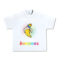 White mens sorry girl i like bananas funny lgbt gay pride tshirt gifts Urban Heavy Tee - linhVisuals