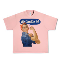 Salmon rosie the riveter shirt we can do it feminist retro t shirt Urban Heavy Tee - linhVisuals