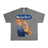 Tornado rosie the riveter shirt we can do it feminist retro t shirt Urban Heavy Tee - linhVisuals