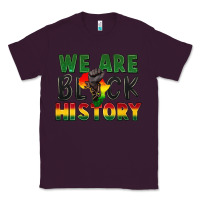 Plum We are black history Classic Tee - FaDigitalArtStudio
