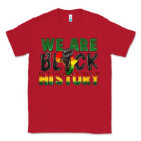Red We are black history Classic Tee - FaDigitalArtStudio