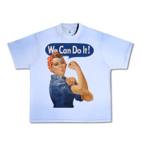 Grape Ice rosie the riveter shirt we can do it feminist retro t shirt Urban Heavy Tee - linhVisuals