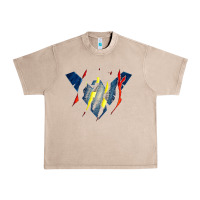 French Oak nightwing super hero Urban Heavy Tee - linhVisuals
