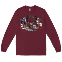 Burgundy best dad ever Long Sleeve Tee - SublimationCraftShop