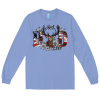 Colony Blue best dad ever Long Sleeve Tee - SublimationCraftShop