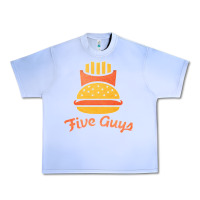 Grape Ice five guys Urban Heavy Tee - linhVisuals
