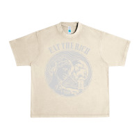 Sandshell eat the rich Urban Heavy Tee - linhVisuals