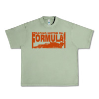 Oil Green formula 1 Urban Heavy Tee - linhVisuals