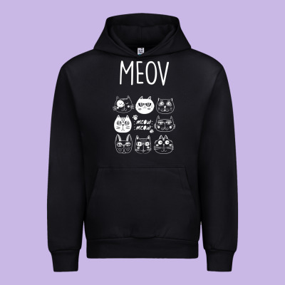 Meow Urban Hoodie Designed By Bettercallsaul