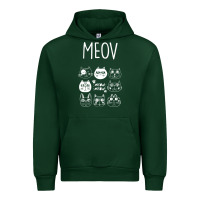 Foreset Green Meow Urban Hoodie - Bettercallsaul