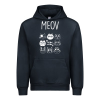 Navy Meow Urban Hoodie - Bettercallsaul