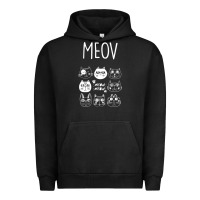 Pigment Black Meow Urban Hoodie - Bettercallsaul