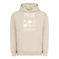 Pigment French Oak Meow Urban Hoodie - Bettercallsaul