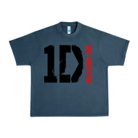Midnight Navy one direction 1d [twhite] Urban Heavy Tee - linhVisuals