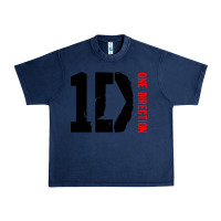 Navy one direction 1d [twhite] Urban Heavy Tee - linhVisuals