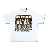 White one direction 04 [tb] Urban Heavy Tee - linhVisuals