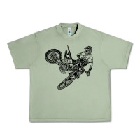 Eli Tomac Jump Illustration Urban Heavy Tee | Teevron