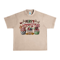 French Oak Merry Christmas Urban Heavy Tee - CowhideDigitalArt