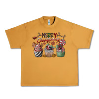 Peanut Butter Merry Christmas Urban Heavy Tee - CowhideDigitalArt