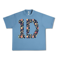 Pebble Blue one direction flower [tw] Urban Heavy Tee - linhVisuals