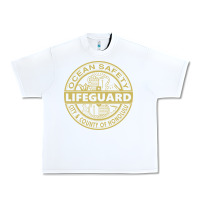 White honolulu lifeguard   lifeguard Urban Heavy Tee - linhVisuals