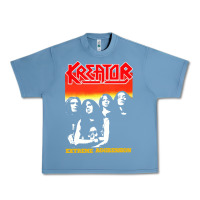 Pebble Blue kreator essential music Urban Heavy Tee - linhVisuals