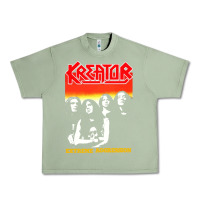 Oil Green kreator essential music Urban Heavy Tee - linhVisuals