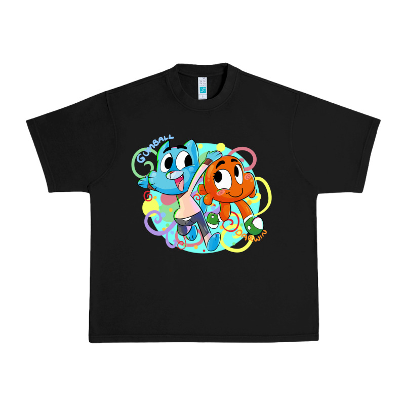 Gumball And Darwin Urban Heavy Tee by linhVisuals | Teevron
