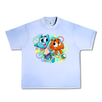 Grape Ice gumball and darwin Urban Heavy Tee - linhVisuals