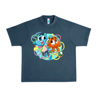 Midnight Navy gumball and darwin Urban Heavy Tee - linhVisuals