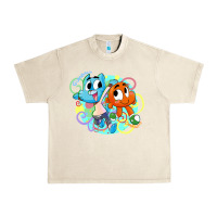 Sandshell gumball and darwin Urban Heavy Tee - linhVisuals