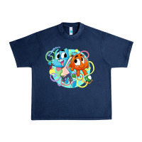 Navy gumball and darwin Urban Heavy Tee - linhVisuals