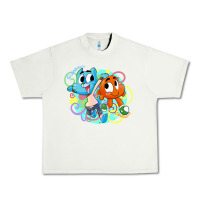 Pistachio gumball and darwin Urban Heavy Tee - linhVisuals