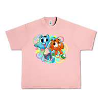 Salmon gumball and darwin Urban Heavy Tee - linhVisuals