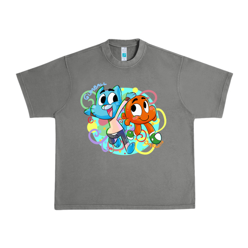 Gumball And Darwin Urban Heavy Tee by linhVisuals | Teevron