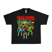 Black king gizzard and the lizard wizard Urban Heavy Tee - linhVisuals