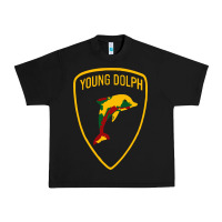 Black young dolph Urban Heavy Tee - linhVisuals