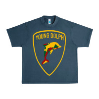 Midnight Navy young dolph Urban Heavy Tee - linhVisuals