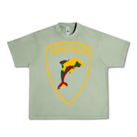 Oil Green young dolph Urban Heavy Tee - linhVisuals