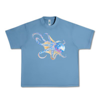 Pebble Blue octopus t  shirtoctopus t  shirt Urban Heavy Tee - linhVisuals