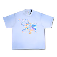 Grape Ice octopus t  shirtoctopus t  shirt Urban Heavy Tee - linhVisuals